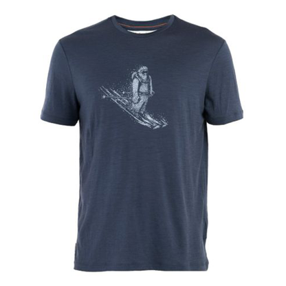 Tech Lite SS Tee Skiing Yeti Men's