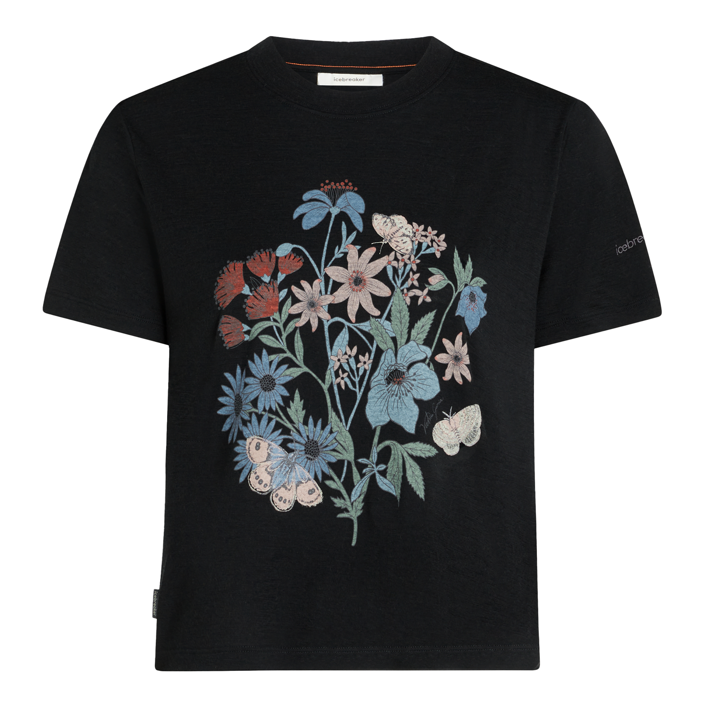 150 Tech Lite SS Crop Tee NZ Flora Women's